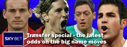 Transfer betting – Torres, Fabregas, Sneijder & Ozil